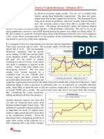 Entergy's Economic Trends October 2011 Analysis