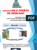 Demanda e Oferta de Mercado