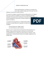 Aparato Cardiovascular y Mediastino