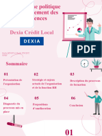 Optimiser Une Politique de Développement Des Compétences: Dexia Crédit Local