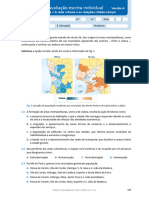 Prova de Avaliação Escrita Individual: Versão A A Expansão Urbana + A Rede Urbana e As Relações Cidade-Campo