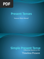 Present Tenses