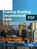 Existing Building Decarbonization Code