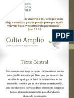 Predicación Culto Amplio