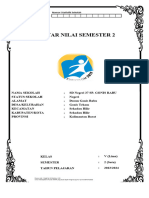 Daftar Nilai Kelas V SMT 2