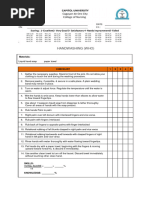 Dry Sterile Dressing Change Checklist | PDF