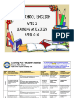 Continuous Learning HS ELA Week 3 April 6-10 Student Friendly