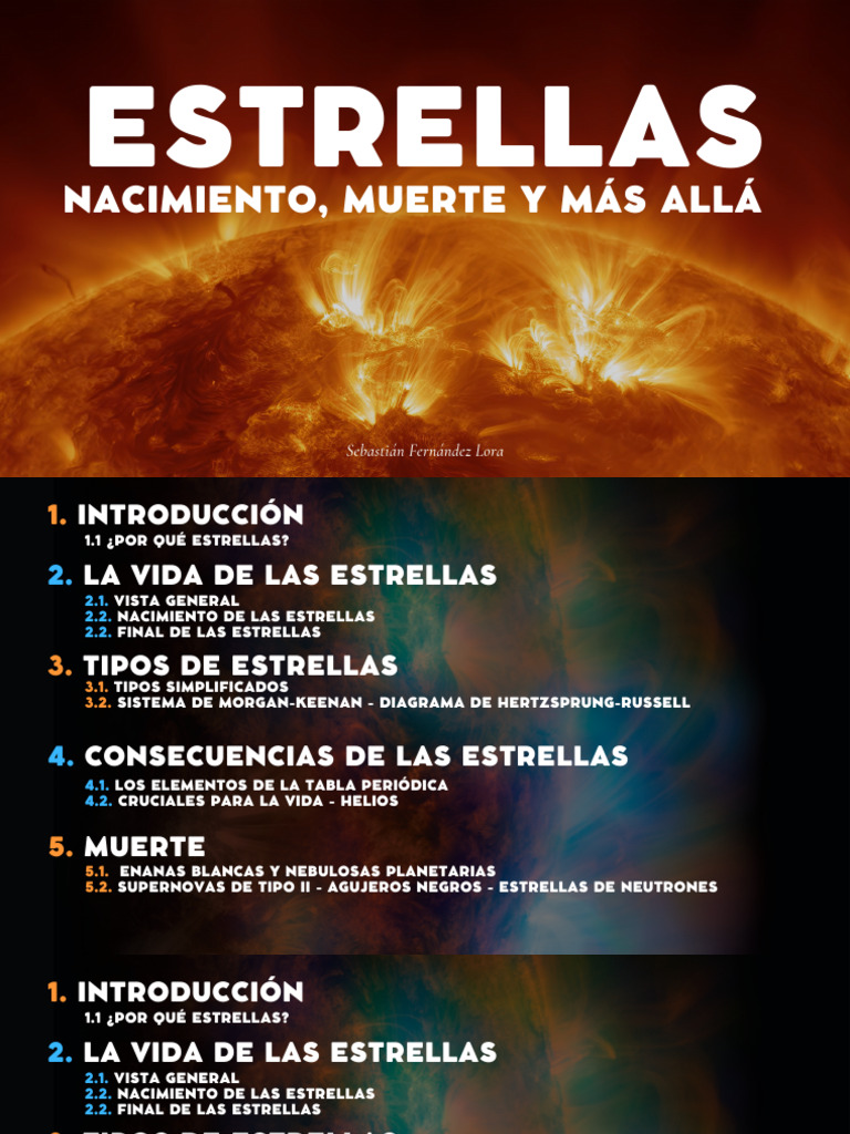 Gran Presentación de Las Estrellas | PDF | Estrellas | Supernova