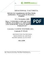 Informe Ambiental N1 Ayolas Rev.1