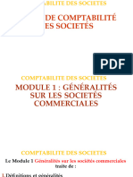 Comptabilite Des Societes L2 2022-2023