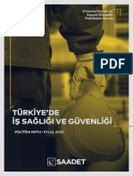 Türkiye'de İş Sağlığı Ve Güvenliği Politika Notu