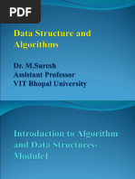 Data Structure and Algorithms