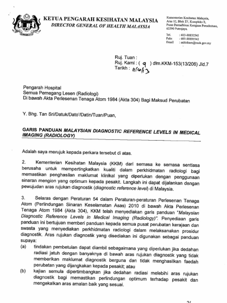 48guideines On DRL in Radiology Diagnostic | PDF