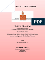 LINGUA FRANCA I B.SC