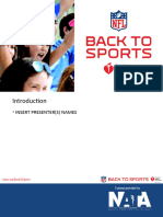 FC Back To Sports Meeting Presentation Slides and Script With Video UCM - 490125