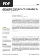 Linear Dynamic Analysis of Free-Piston Stirling Engines On