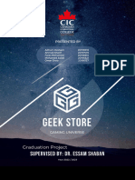 Geek Store Documentation Graduation Project