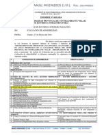 Informe de Estudios e Informes Faltantes