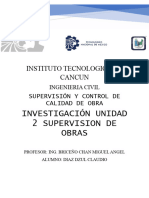 Unidad 2 Supervision