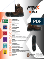 Nueva Ficha Tecnica PROFLEX PF106C