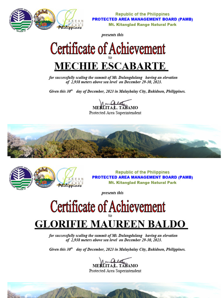 Climb Certificate 2023 Download Free PDF Height Physical Geography