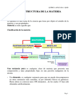 Química - Unidad 2. Estructura de La Materia