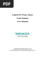 STS Prepaid Water Meter Manual | PDF | Vacuum Tube | Electrical Engineering