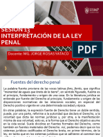 Interpretación de La Ley Penal