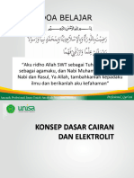 Konsep Dasar Cairan Dan Elektrolit