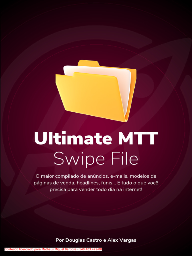 Guia Completo de Swipe Files | PDF | Tempo | Dor