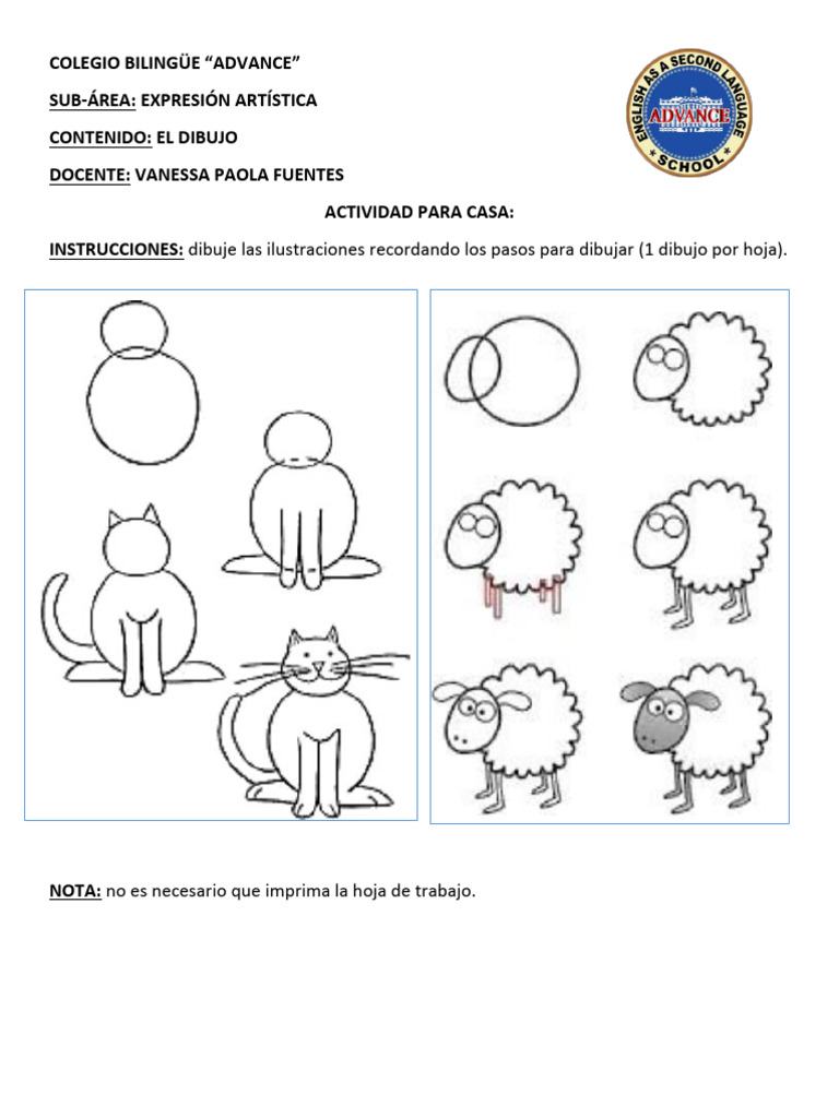 Actividades de Dibujo para Niños | PDF | Arte