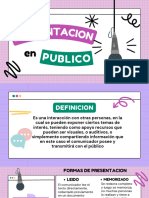 Presentación Diapositivas Hablar en Publico