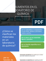 Instrumentos en El Laboratorio de Química