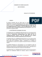 Informe No. IC-CCM-2023-001