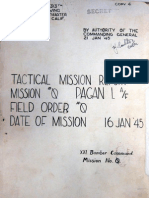 XXI Bomber Command, Tactical Mission Report 0