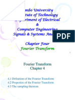 Chapter Four Signal and Systems