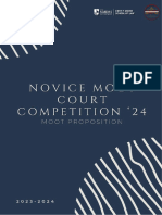 Novice Moot Competition Proposition 2024