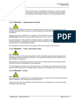 Arning Hazardous Voltages