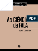 As Ciências Da Fala