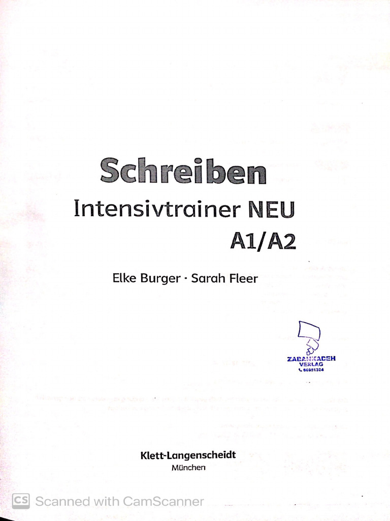 Schreiben A1 A2 Intensivtrainer Neu | PDF
