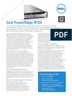 Dell PowerEdge R720 Spec Sheet - DE