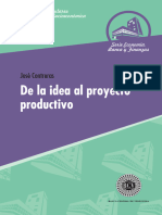 Bases y Formulación de Proyecto Productivo