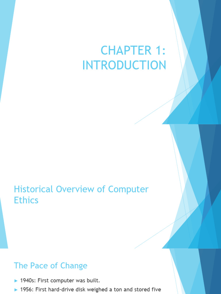 Ict652 (Chapter 1-8) | PDF | Islamic Ethics | God In Islam