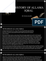 History of Allama Iqbal