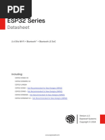 ESP32 Datasheet