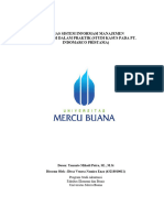 Tugas Sistem Informasi Manajemen Informasi Dalam Praktik (Studi Kasus Pada Pt. Indomarco Pristama)