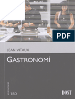Jean Vitaux Gastronomi Dost Kitabevi