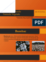 Materialele Textile Naturale Vegetale