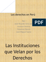 Los derechos en Perú