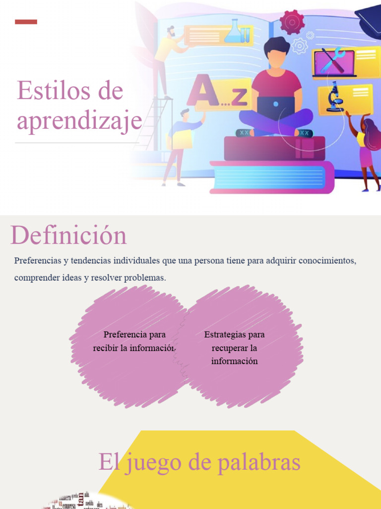 Estilos de Aprendizaje y Modelos Cognitivos | PDF | Aprendizaje ...